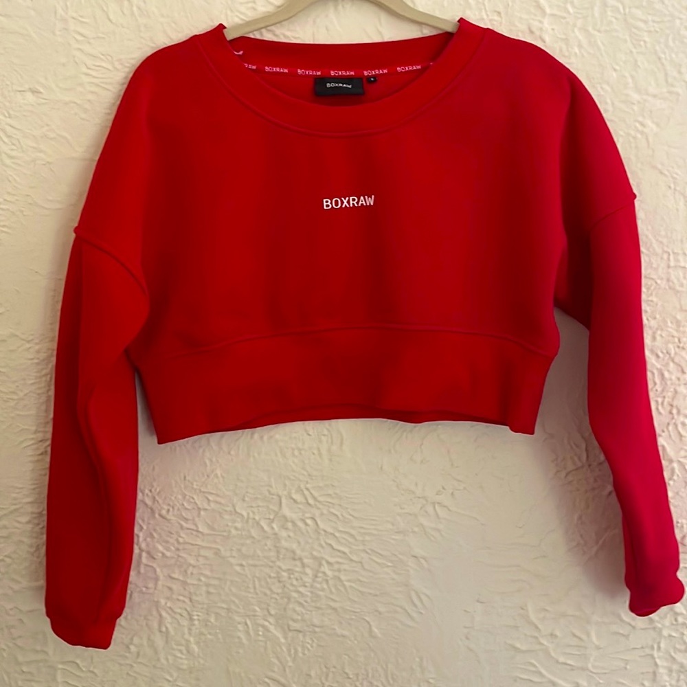 Boxraw crop sweatshirt